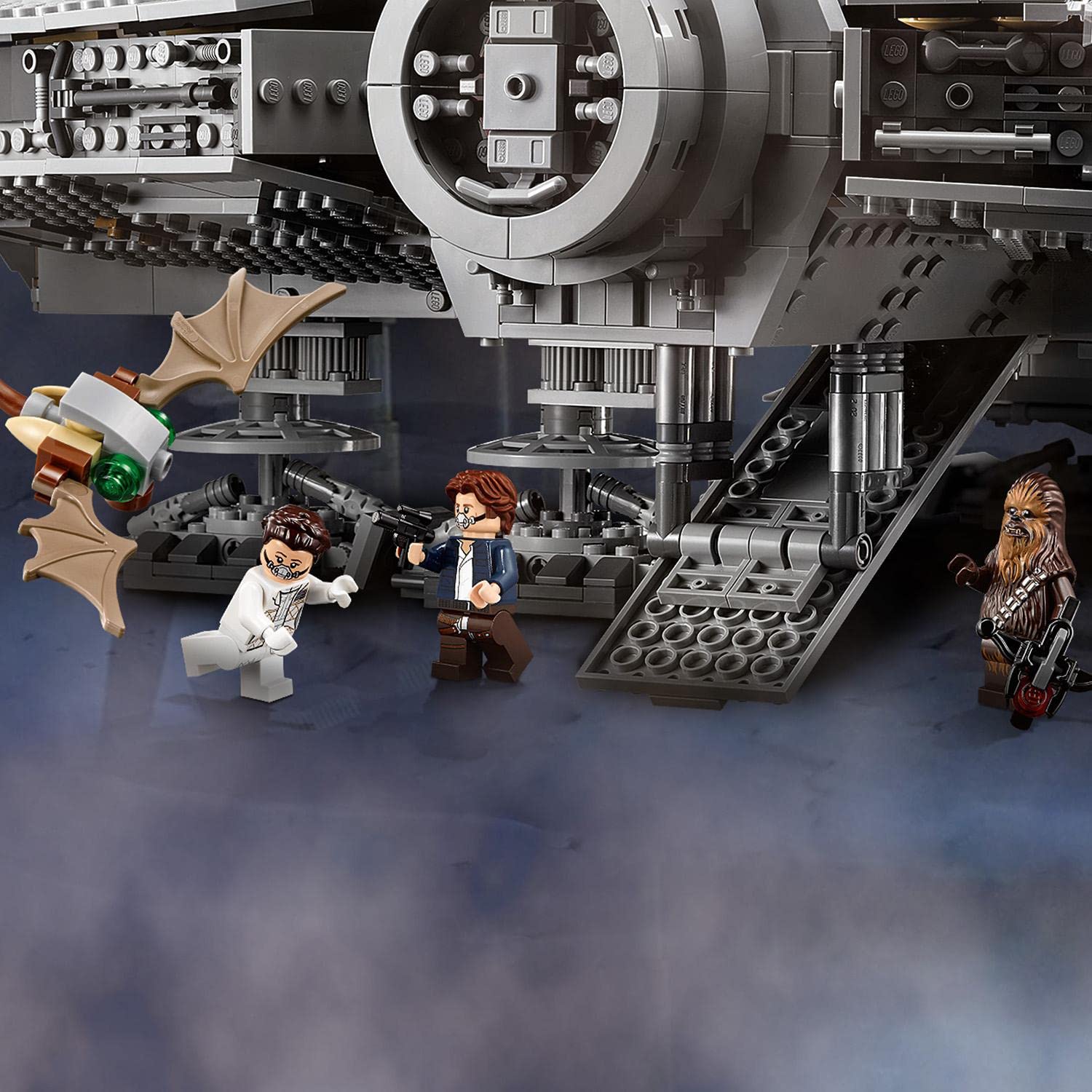 LEGO Star Wars Millennium Falcon, UCS Set for Adults, Model Kit to Build with Han Solo, Princess Leia & Chewbacca Minifigures, Plus Droid Figure, Collectible Gifts for Teenagers, Boys and Girls 75192