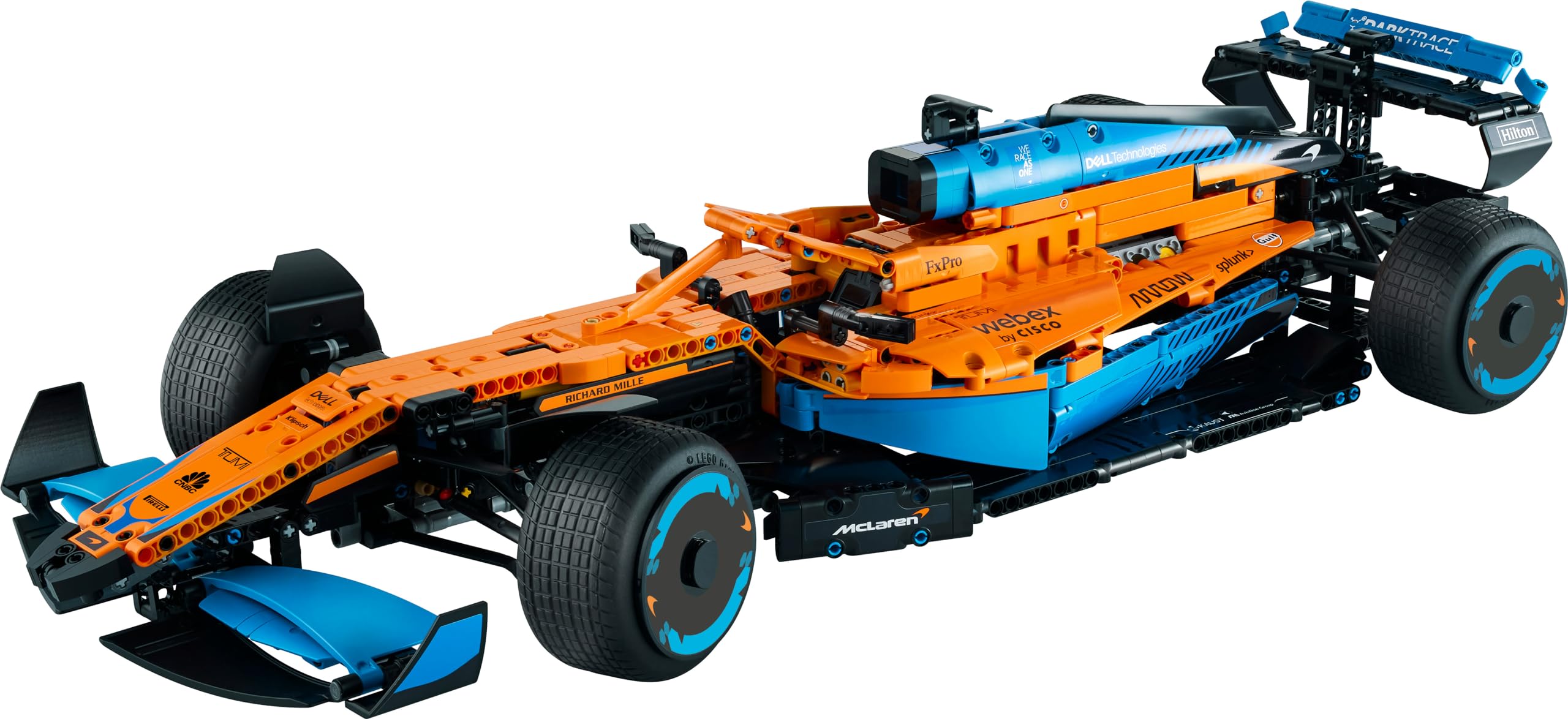 LEGO 42141 Technic McLaren Formula 1 2022 Replica Race Car Model Building Kit, F1 Motor Sport Set Gift Idea For Adults, Men, Women, Him, Her, Husband, Collectible Home Decor
