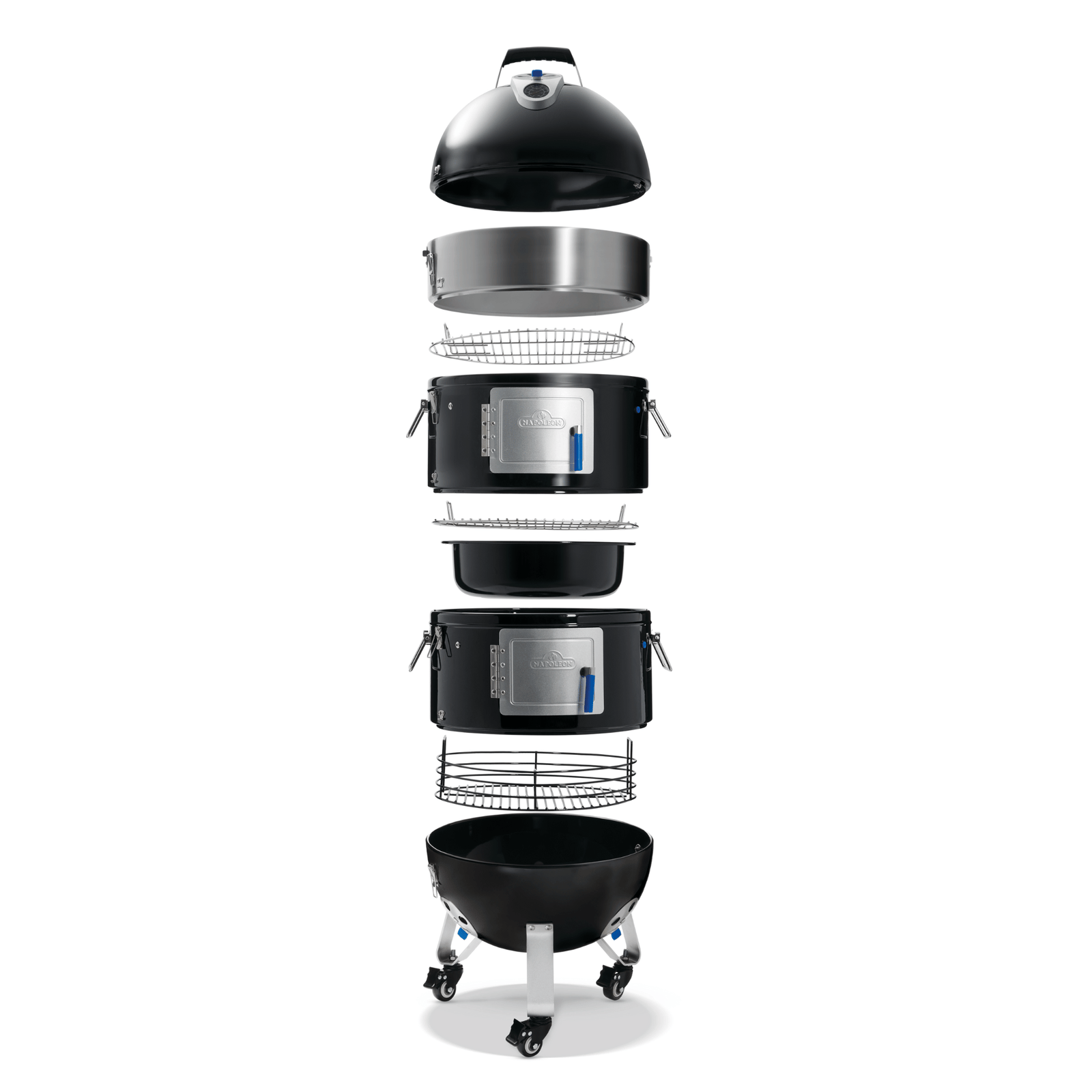 Napoleon Apollo 18″ AS18K Charcoal Grill and Water Smoker