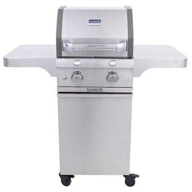 Saber Deluxe Stainless 2-Burner Grill