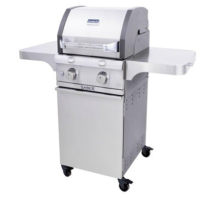 Saber Deluxe Stainless 2-Burner Grill