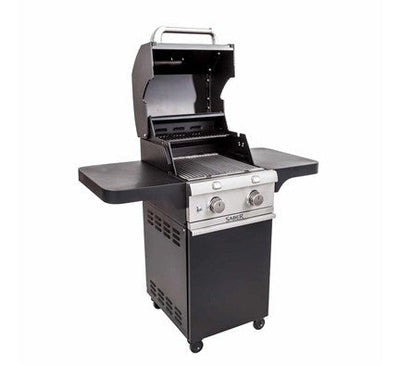 Saber Deluxe Black 2-Burner Grill