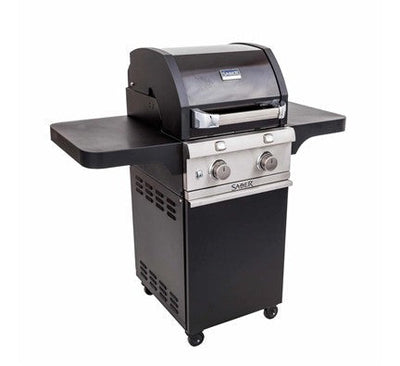Saber Deluxe Black 2-Burner Grill