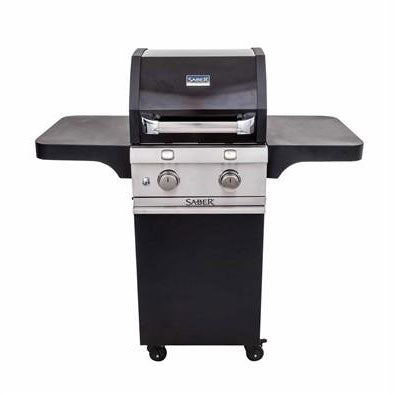 Saber Deluxe Black 2-Burner Grill