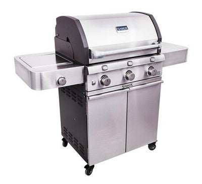 Saber Deluxe Stainless 3-Burner Grill