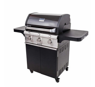 Saber Deluxe Black 3-Burner Grill