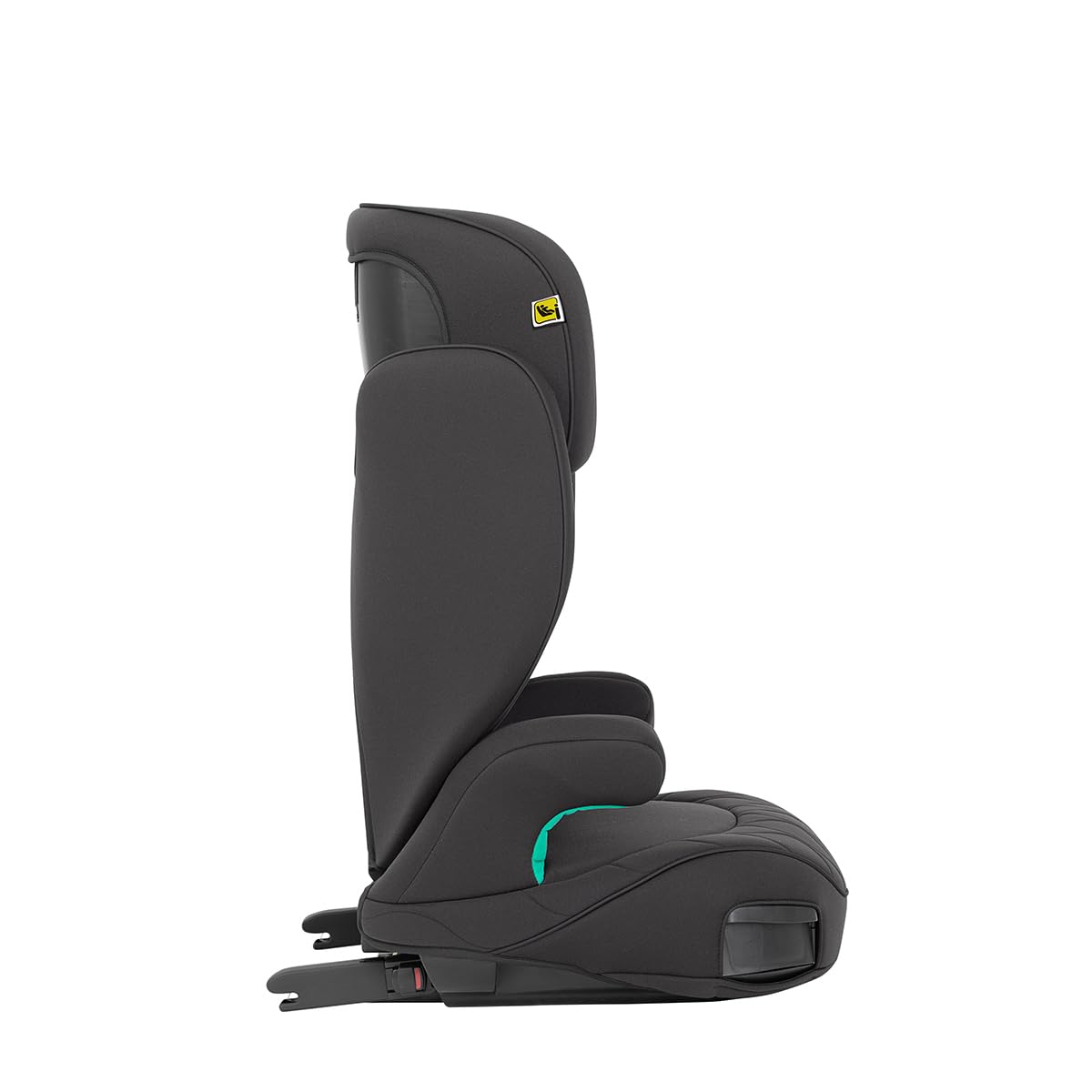 Graco Affix i-Size R129 with ISOFIX Highback Booster car seat with cupholders, Suitable from 100-150cm (approx. 3.5 to 12 years), Midnight fashion