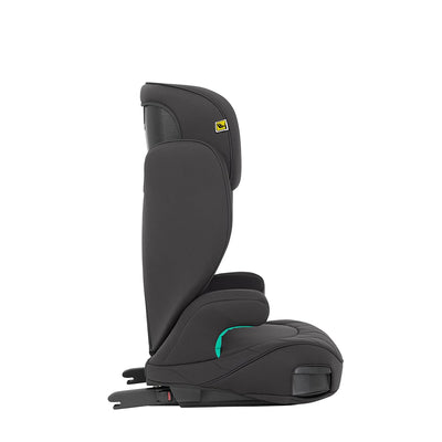 Graco Affix i-Size R129 with ISOFIX Highback Booster car seat with cupholders, Suitable from 100-150cm (approx. 3.5 to 12 years), Midnight fashion