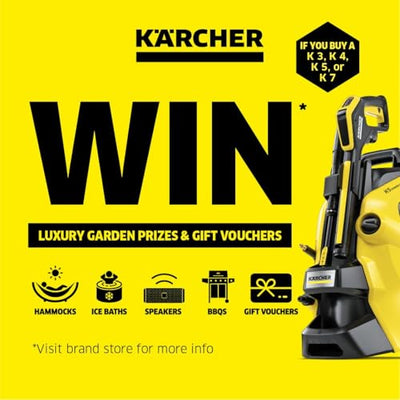 Kärcher K 3 Power Control pressure washer, pressure: max. 120 bar, flow rate: 380 l/h, area coverage: 25 m²/h, water filter, weight: 4.4 kg, high-pressure hose and gun, dirt blaster, spray lance