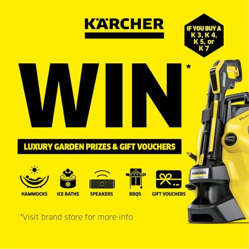 Kärcher K 3 Power Control pressure washer, pressure: max. 120 bar, flow rate: 380 l/h, area coverage: 25 m²/h, water filter, weight: 4.4 kg, high-pressure hose and gun, dirt blaster, spray lance