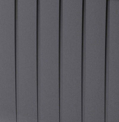 Keter Marvel+ 270L Outdoor 65% recycled Garden Furniture Storage Box Graphite Wood Panel Effect | Fade Free | All Weather Resistant | Safe and Secure | Zero Maintenance | 2 year Warranty