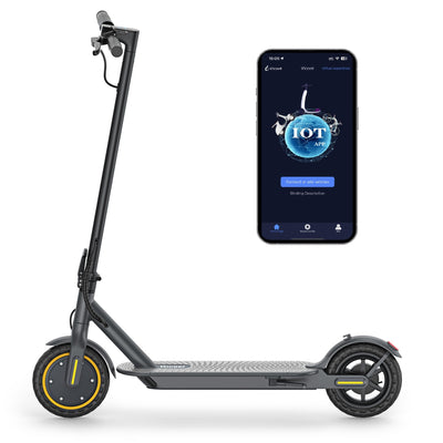 Riceel R50 Electric Scooter, Speed up to 25 km/h, 30 km of autonomy, 8.5" Solid Tire, Maximum Load 120 kg, Dual Braking