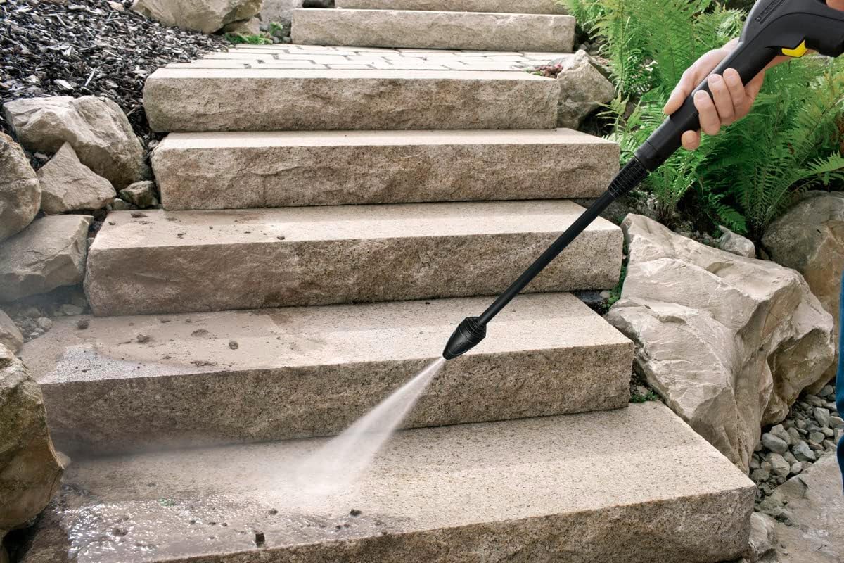 Kärcher K 3 Power Control pressure washer, pressure: max. 120 bar, flow rate: 380 l/h, area coverage: 25 m²/h, water filter, weight: 4.4 kg, high-pressure hose and gun, dirt blaster, spray lance