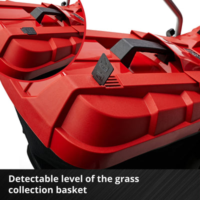 Einhell Power X-Change 18/33 Cordless Lawnmower With Battery and Charger - 18V, Brushless Motor, 33cm Cutting Width, 30L Grass Box, 5 Cutting Heights - GE-CM 18/33 Li Battery Lawn Mower