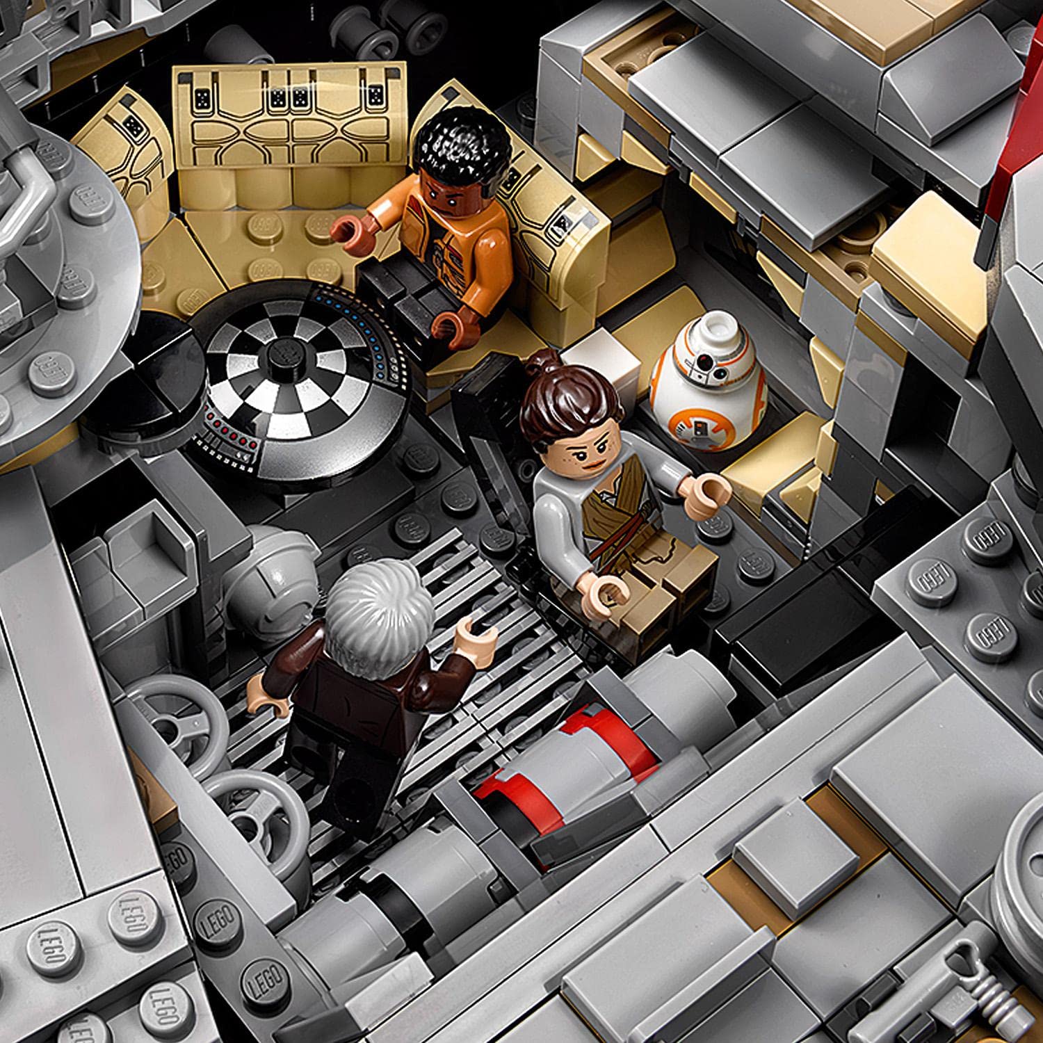 LEGO Star Wars Millennium Falcon, UCS Set for Adults, Model Kit to Build with Han Solo, Princess Leia & Chewbacca Minifigures, Plus Droid Figure, Collectible Gifts for Teenagers, Boys and Girls 75192