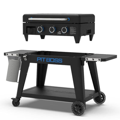 Pit Boss 3 Burner Ultimate Smash Plancha Griddle with Cover